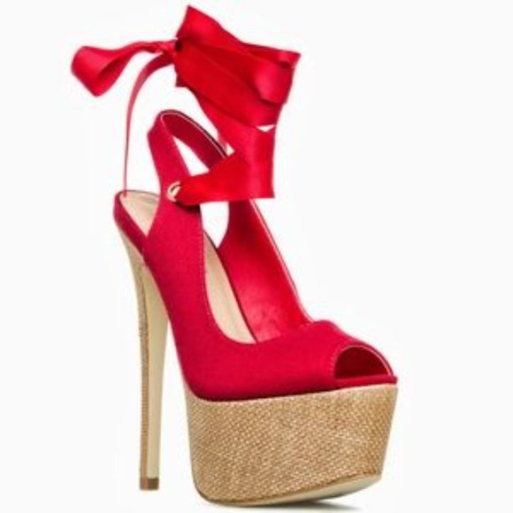 SHOEDAZZLE PENNY HEELS Never Worn Size 7/37.5 - Picture 4 of 4